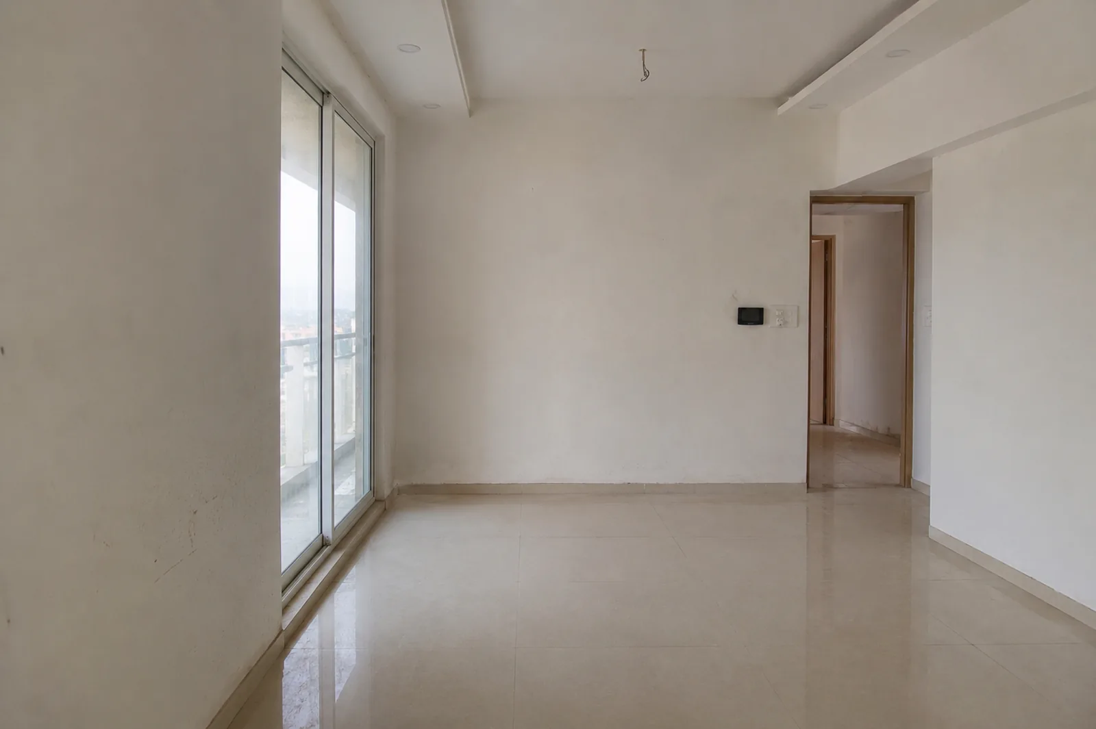 The living room — before
