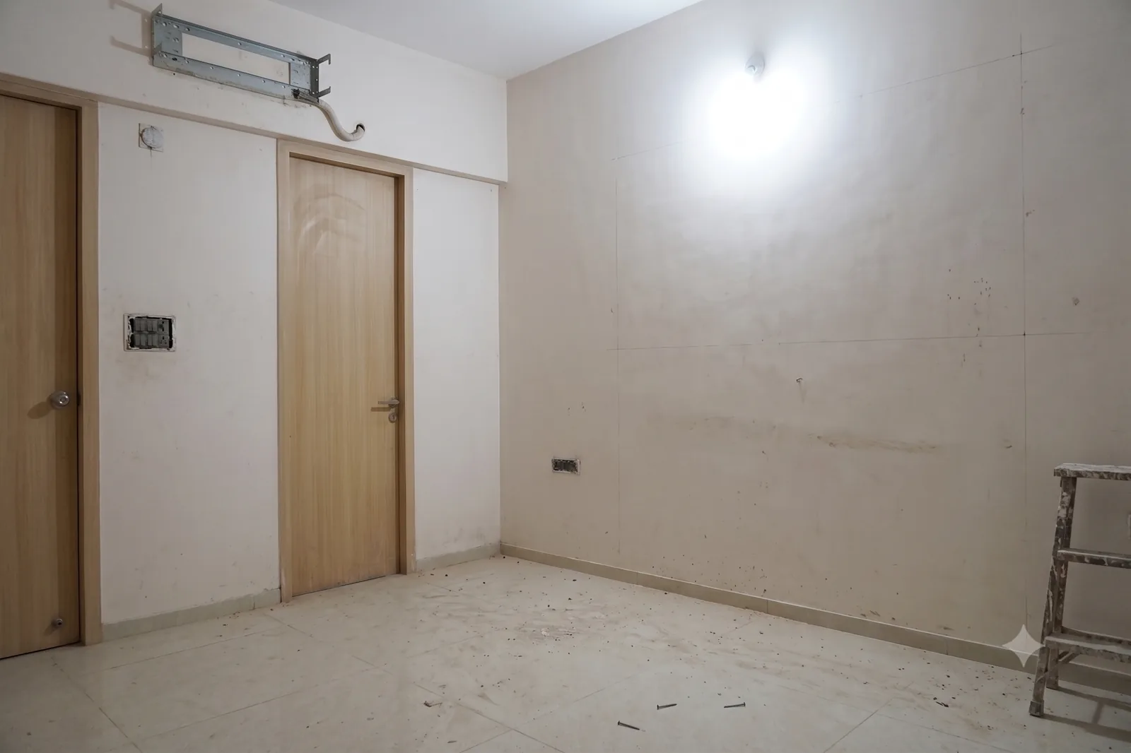 The second bedroom — before